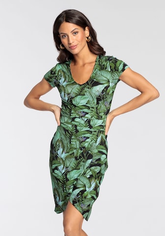 MELROSE Dress in Green: front