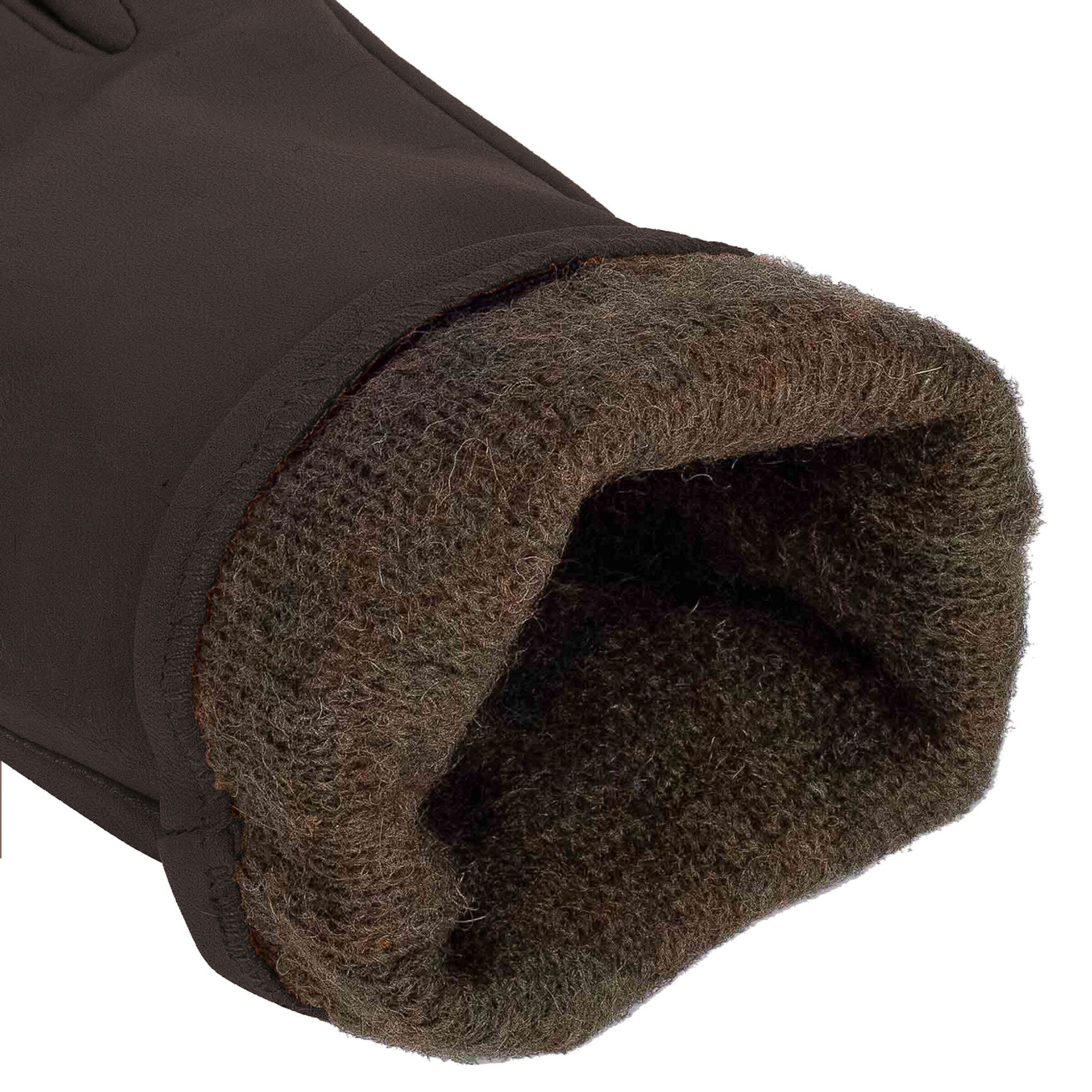 Mezzoguanti 'Chelsea' di KESSLER in marrone