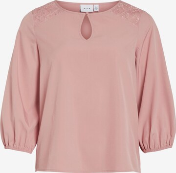 VILA Blouse 'Louis' in Pink: front