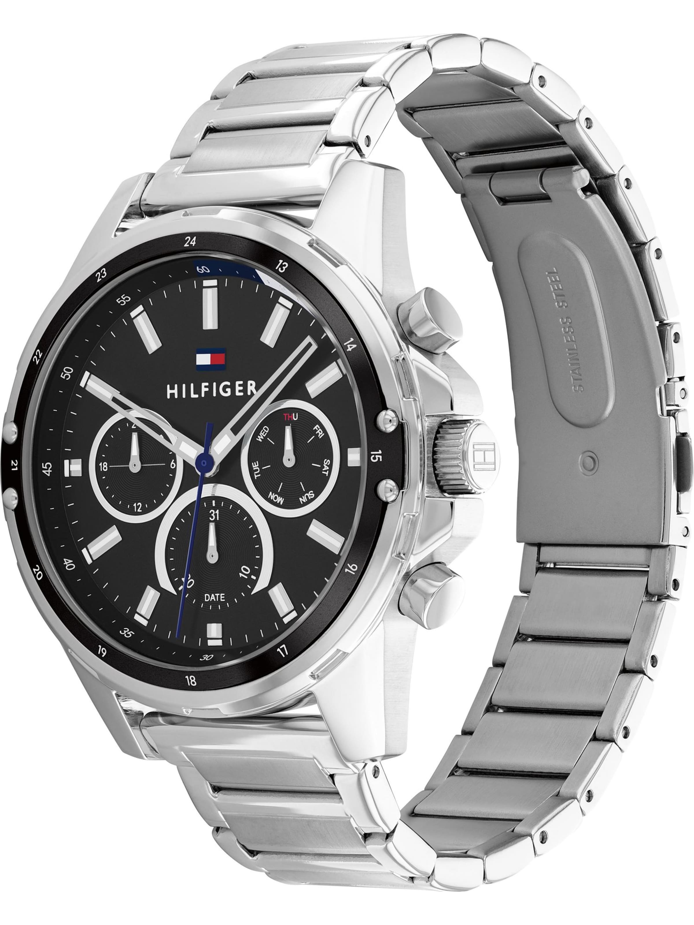 Montre à affichage analogique TOMMY HILFIGER en argent