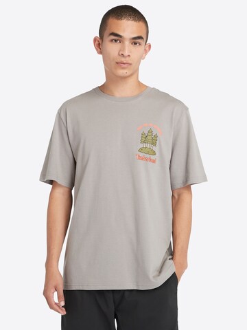 TIMBERLAND T-Shirt in Grau: Vorderseite
