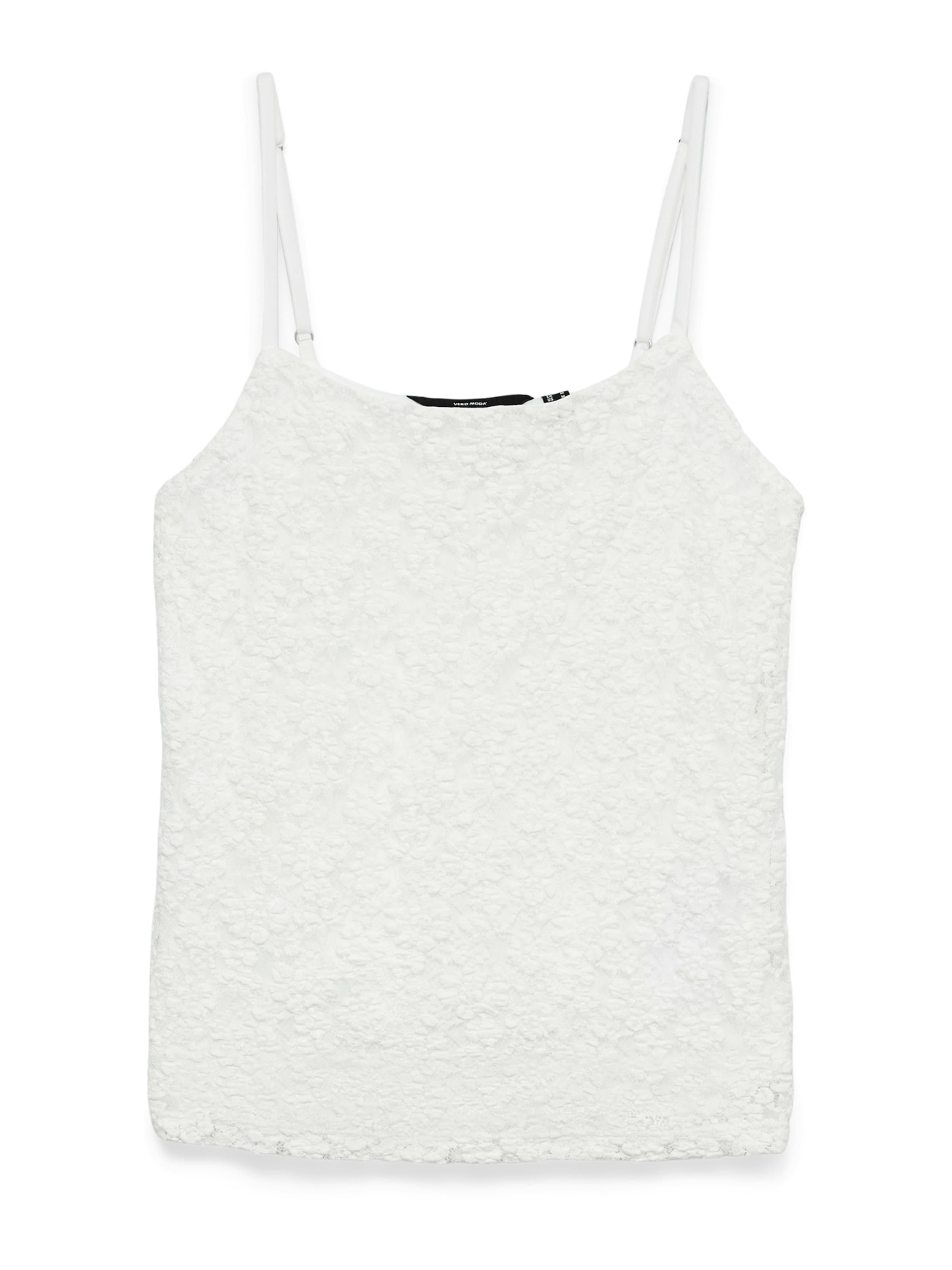 VERO MODA Top 'VMDOLLY' – bílá: přední strana