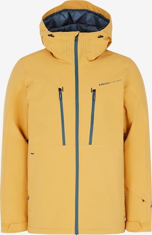 Veste de sport 'PRTTIMOTHY' PROTEST en jaune : devant