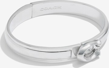 COACH - Pulseira em prata: frente