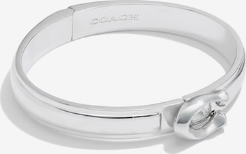 COACH Bracelet in Silver: front