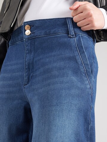 MORE & MORE Voľný strih Džínsy - Modrá