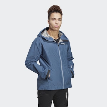 ADIDAS TERREX Outdoor jacket 'Xperior' in Blue: front