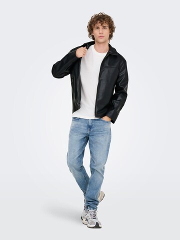 Veste mi-saison 'ONSJack' Only & Sons en noir
