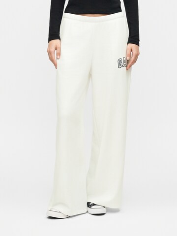 GAP Широкий Штаны 'HERITAGE' в Белый: спереди