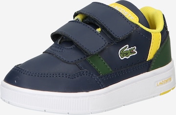 Baskets LACOSTE en bleu : devant