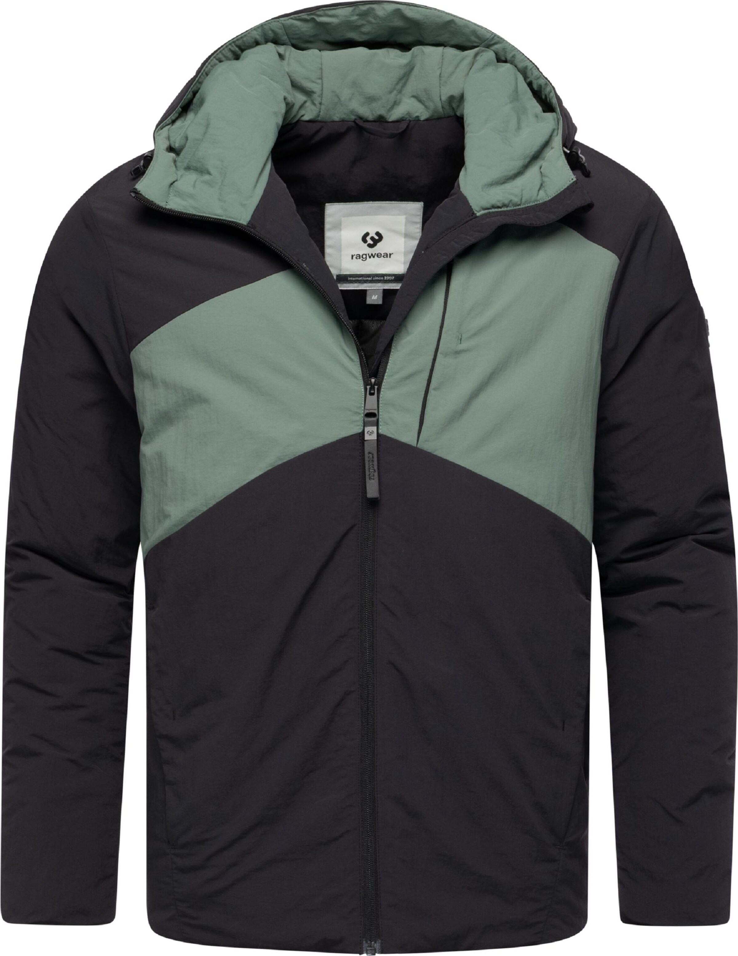 Ragwear Winter Jacket 'Cassey' in Black