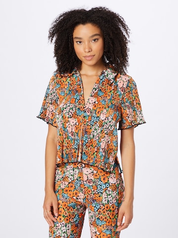 Monki - Blusa em mistura de cores: frente