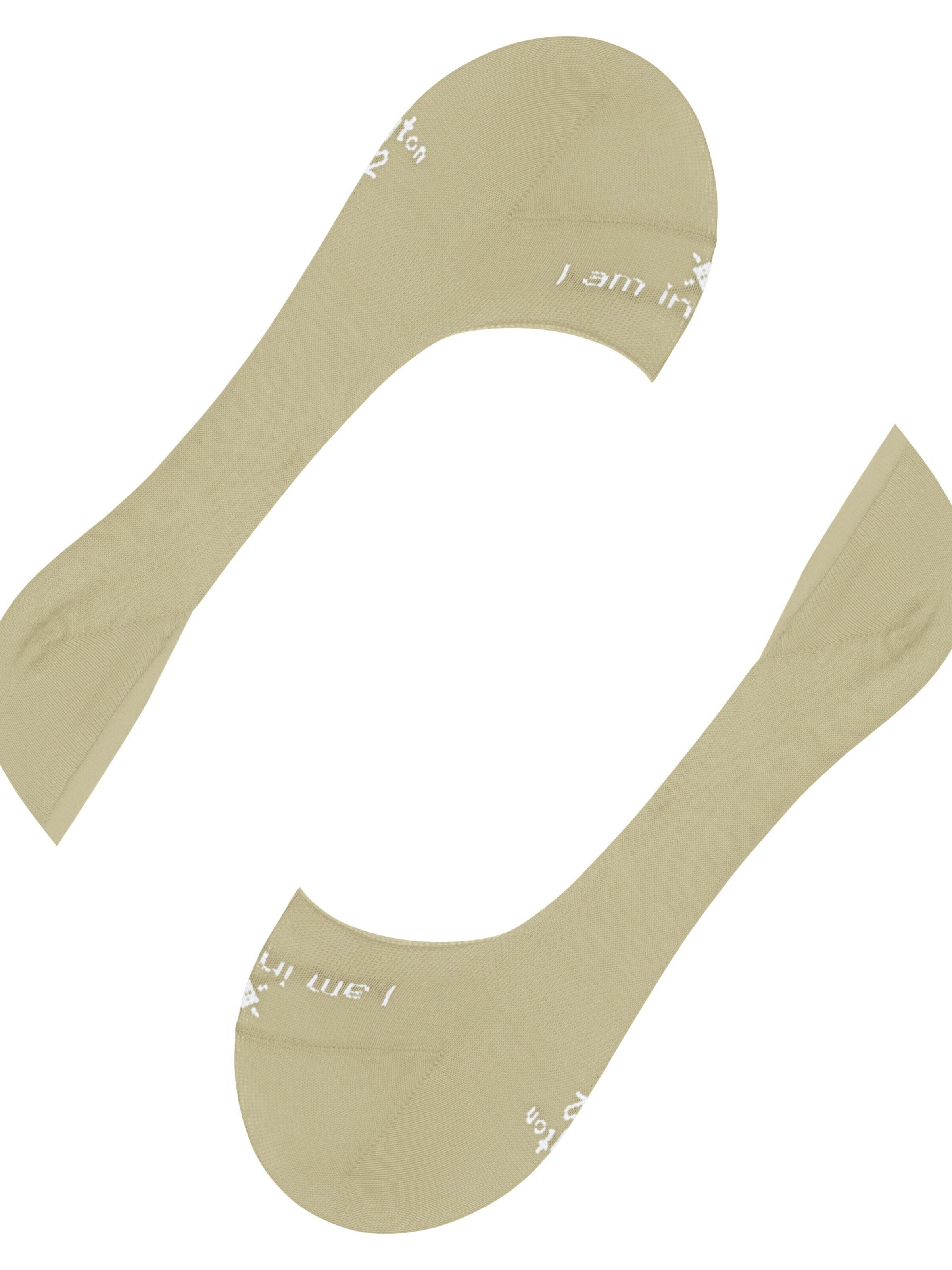 BURLINGTON Ankle Socks 'Aberdeen' in Beige