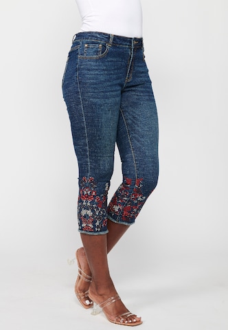 KOROSHI Skinny Jeans in Blau