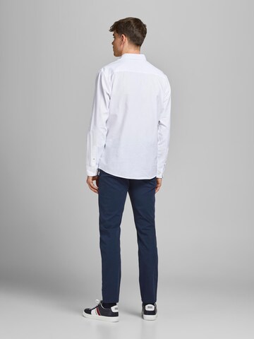 JACK & JONES Slimfit Chino kalhoty 'Marco Fred' – modrá