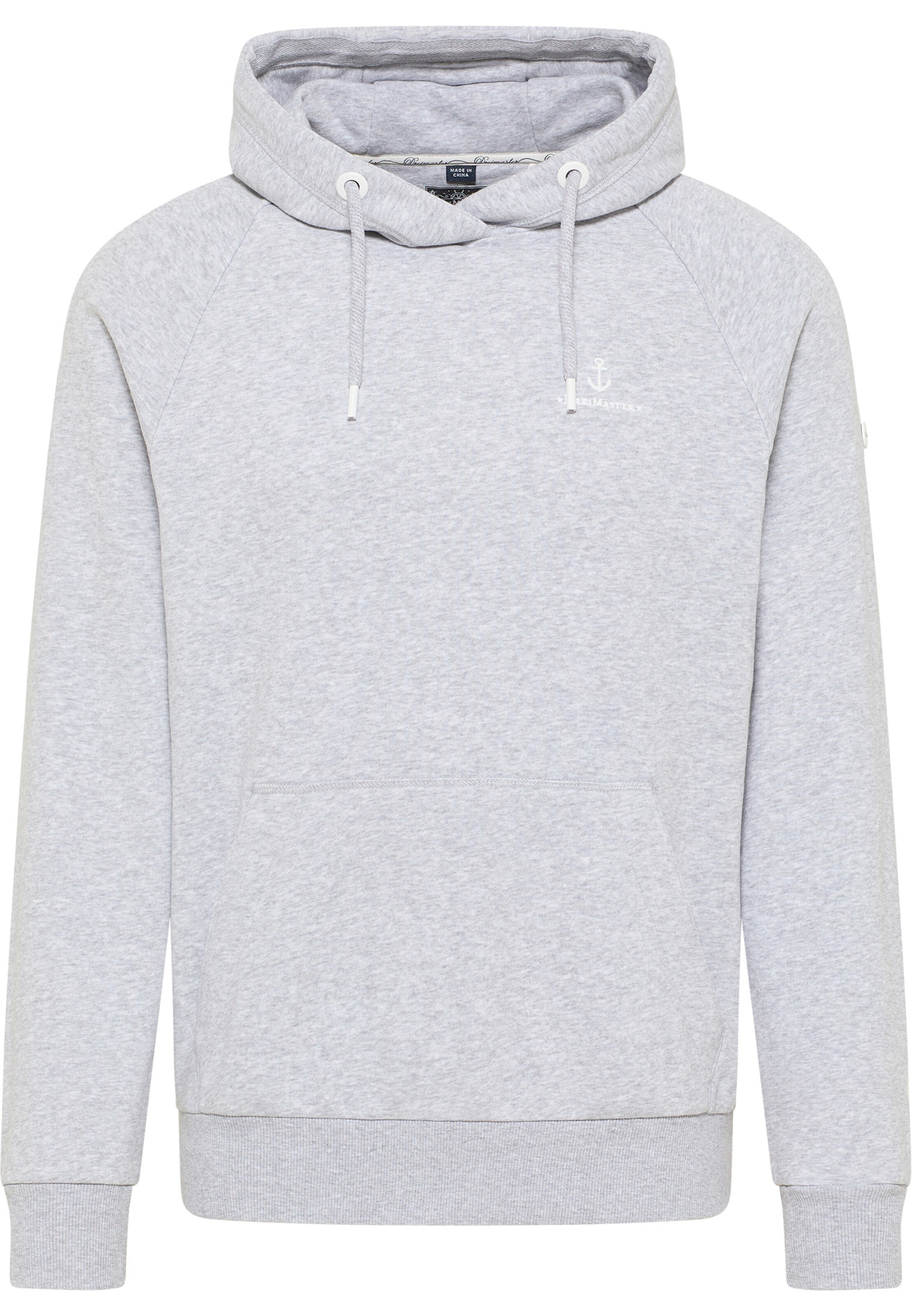 DreiMaster Maritim Mikina - Sivá: predná strana