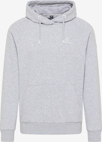 DreiMaster Maritim Sweatshirt in Grijs: voorkant