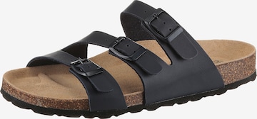 Aniston Mules in Blue: front