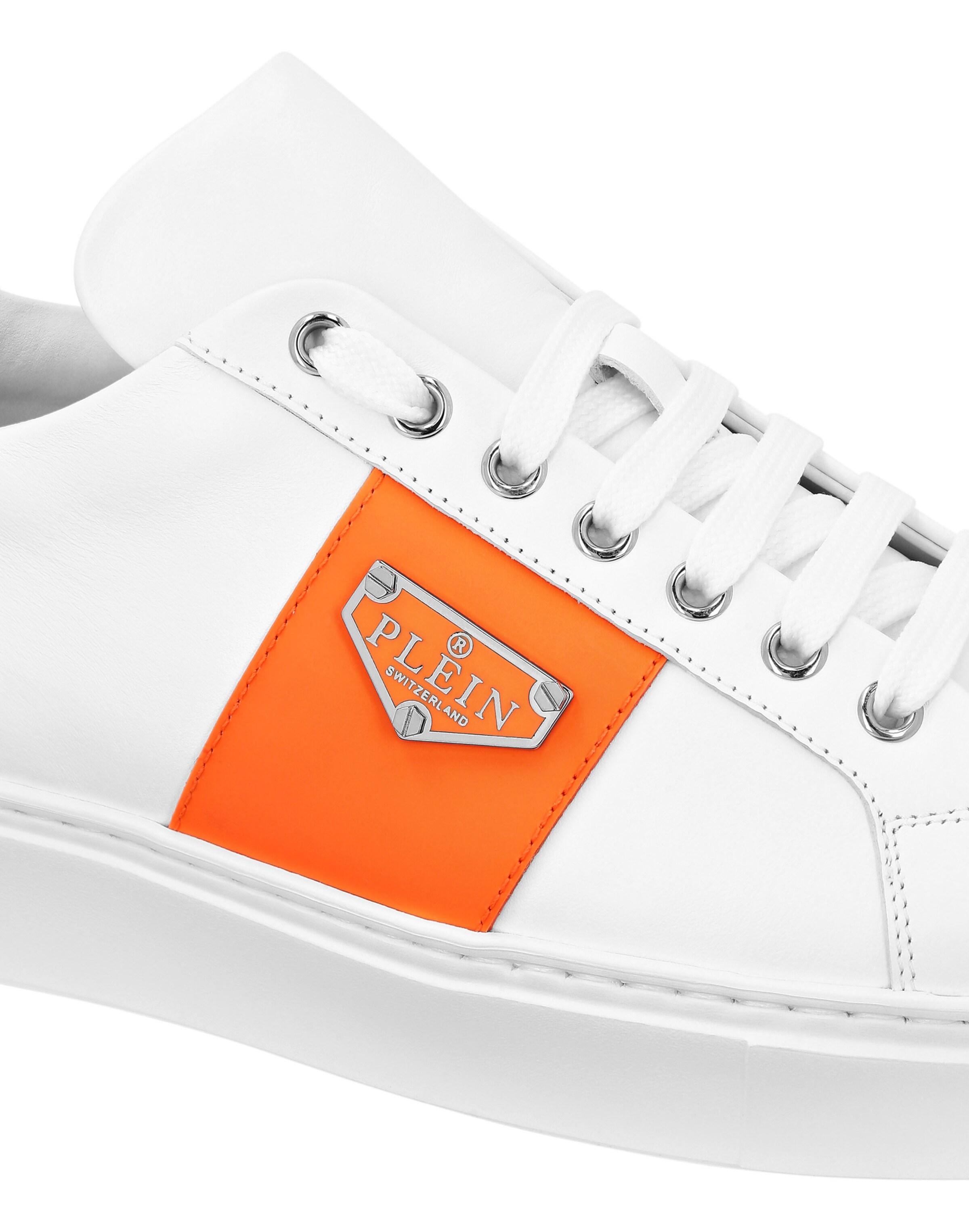 Philipp Plein - Sapatilhas baixas em branco