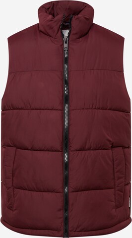 JACK & JONES Weste 'JJPAUL' in Rot: predná strana