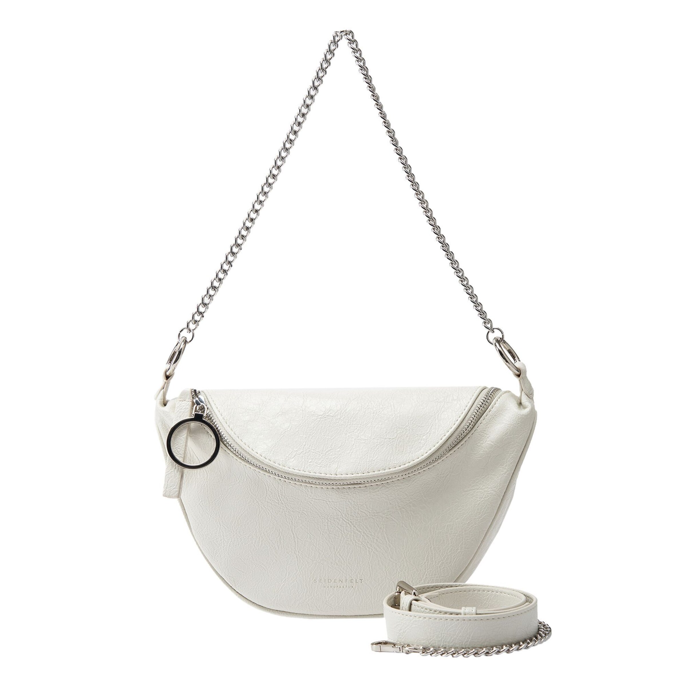 Seidenfelt Crossbody bag 'Skien II' in White: front