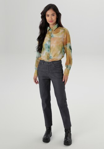 Aniston SELECTED Regular Jeans in Black