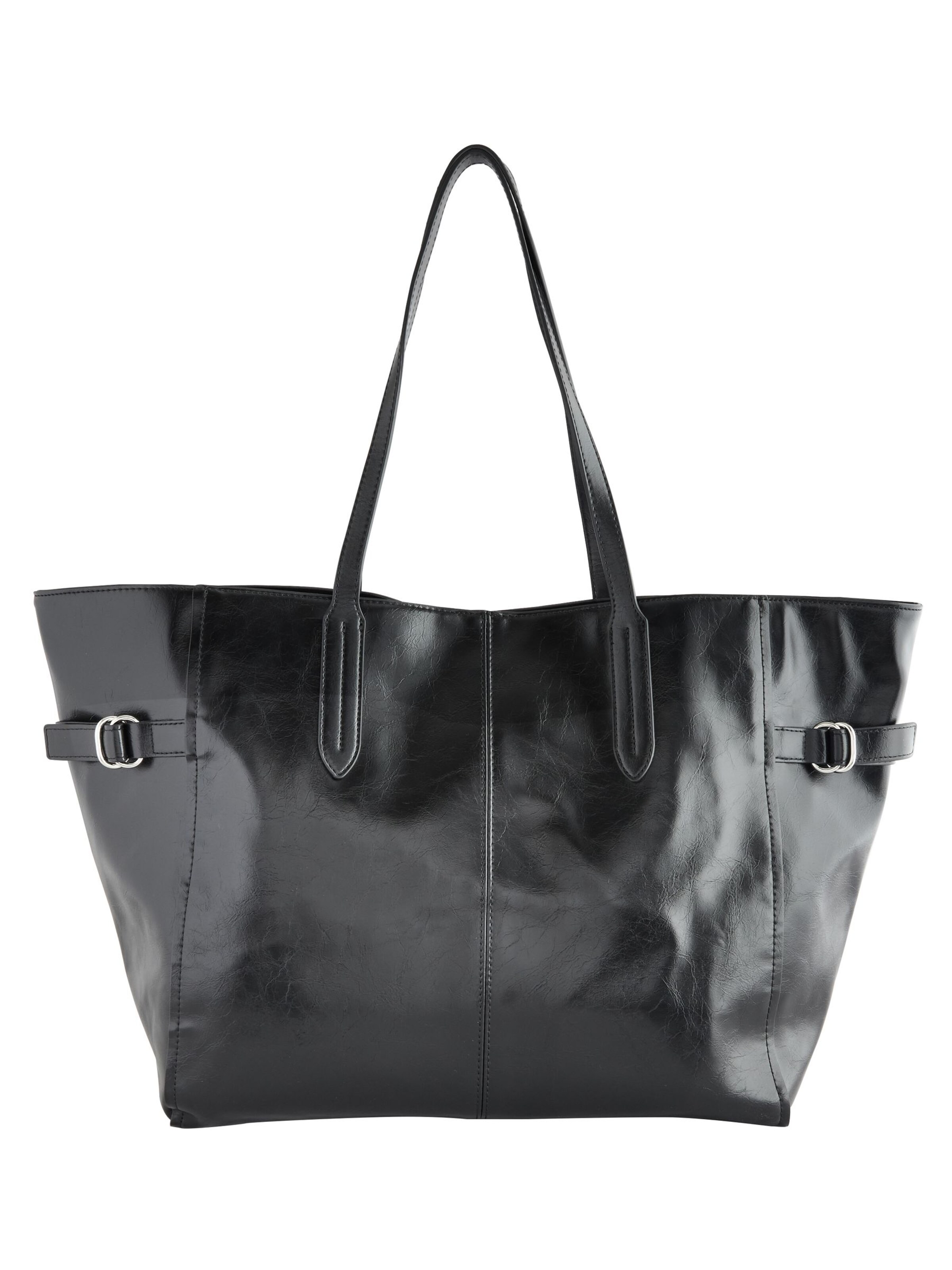 Next Ostoskassi värissä musta: etupuoli