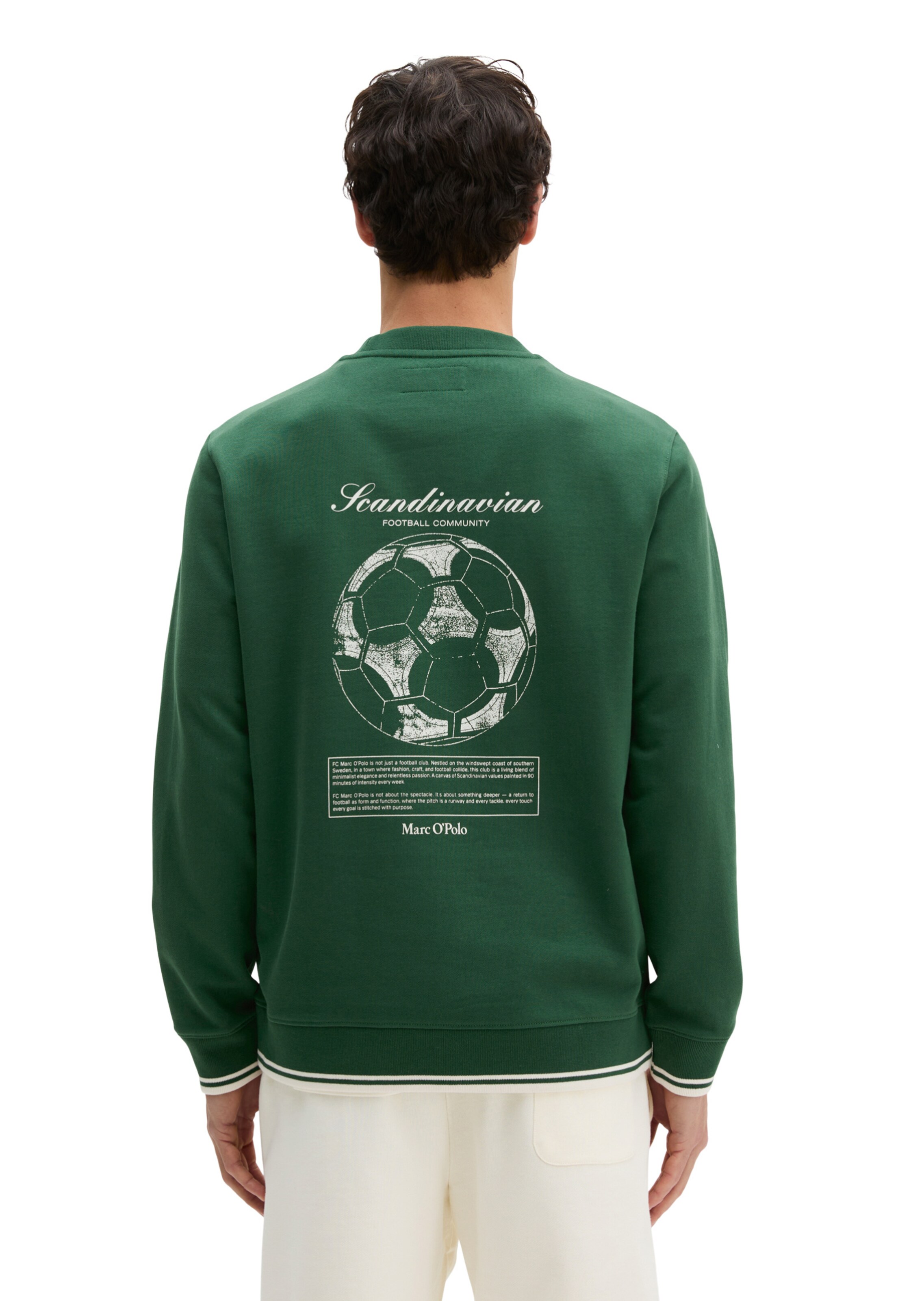 Marc O'Polo Sweatshirt in Green