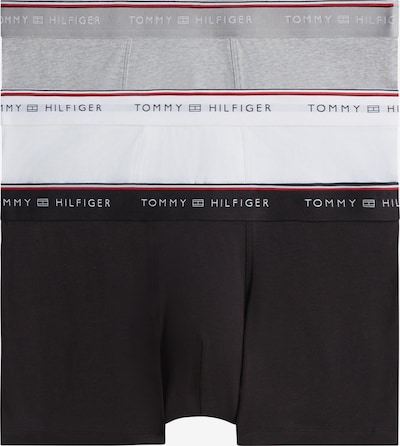Tommy Hilfiger Underwear Bokserishortsit koossa S värissä meleerattu harmaa / kirkaanpunainen / musta / valkoinen, Tuotenäkymä