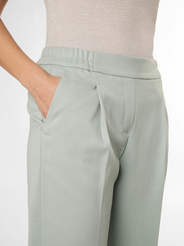 OPUS Loose fit Pleat-Front Pants 'Maikito' in Green