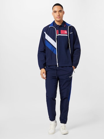 Sergio Tacchini Sportjas 'ORTICA' in Blauw