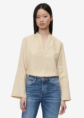 Marc O'Polo Blus i beige: framsida