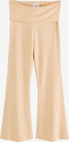 Next Levenevä Housut värissä keltainen: etupuoli