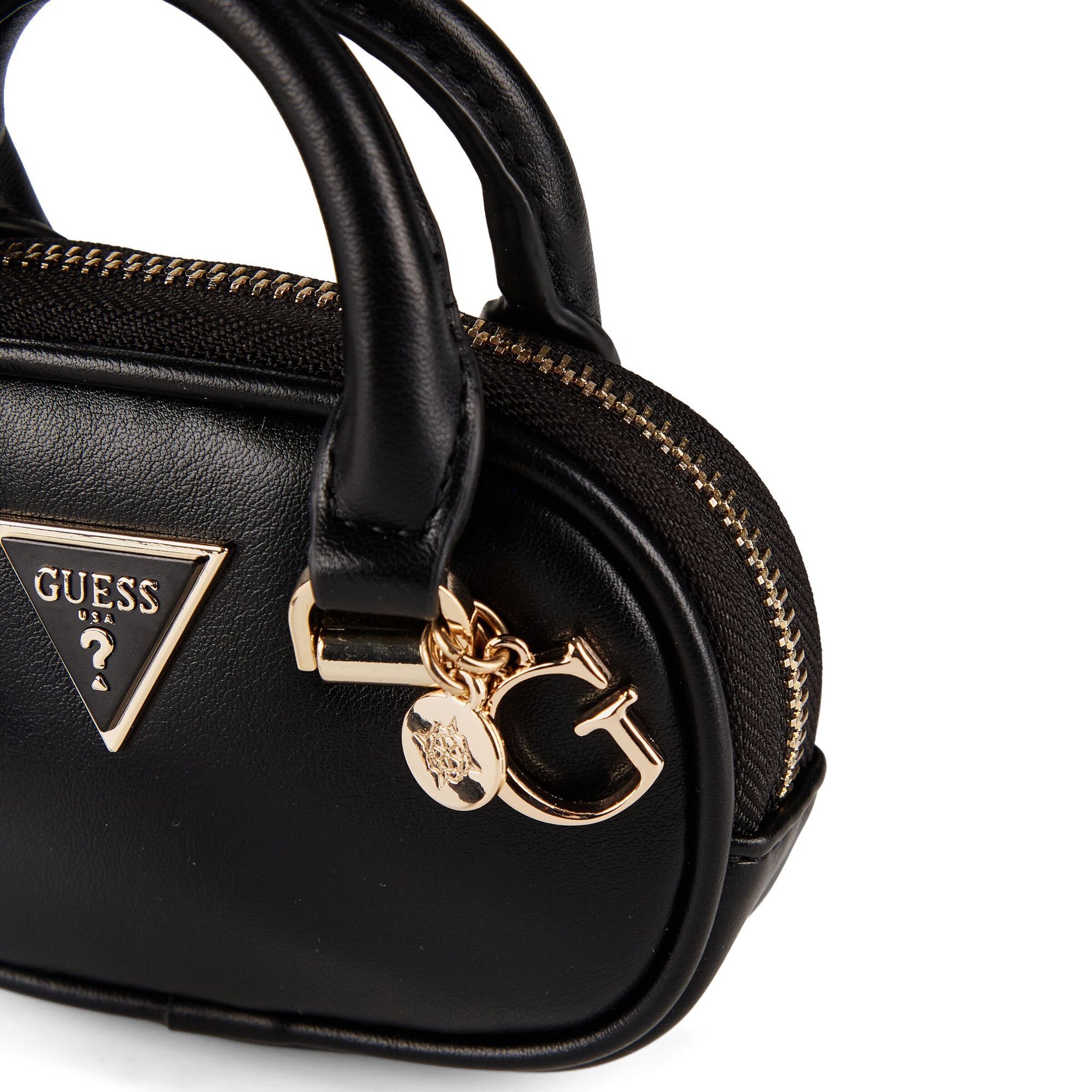 GUESS Key Ring in Black