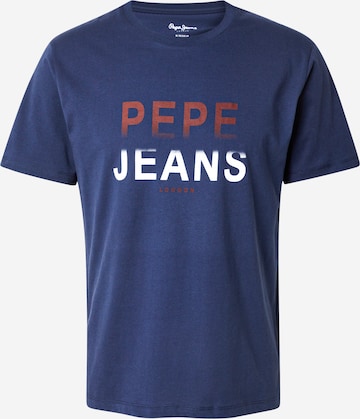 Pepe JeansMajica - plava boja: prednji dio