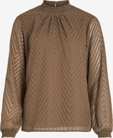 VILA Blouse in Brown: front