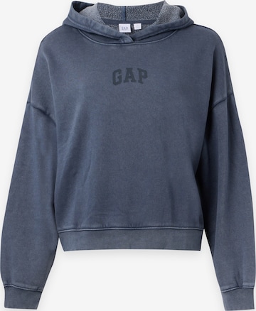 Gap Petite - Sweatshirt em azul: frente