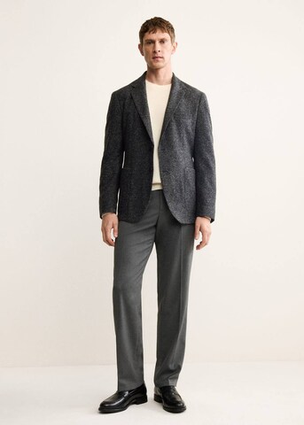 MANGO MAN Slim fit Suit Jacket 'Lucca' in Grey