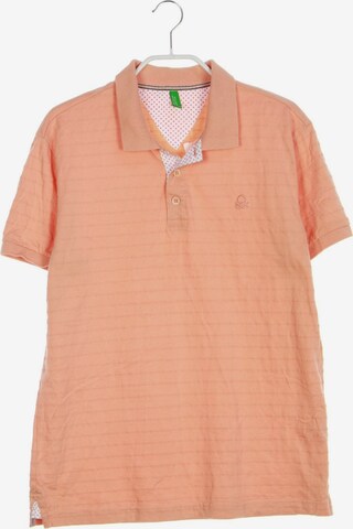 UNITED COLORS OF BENETTON Poloshirt M in Orange: predná strana