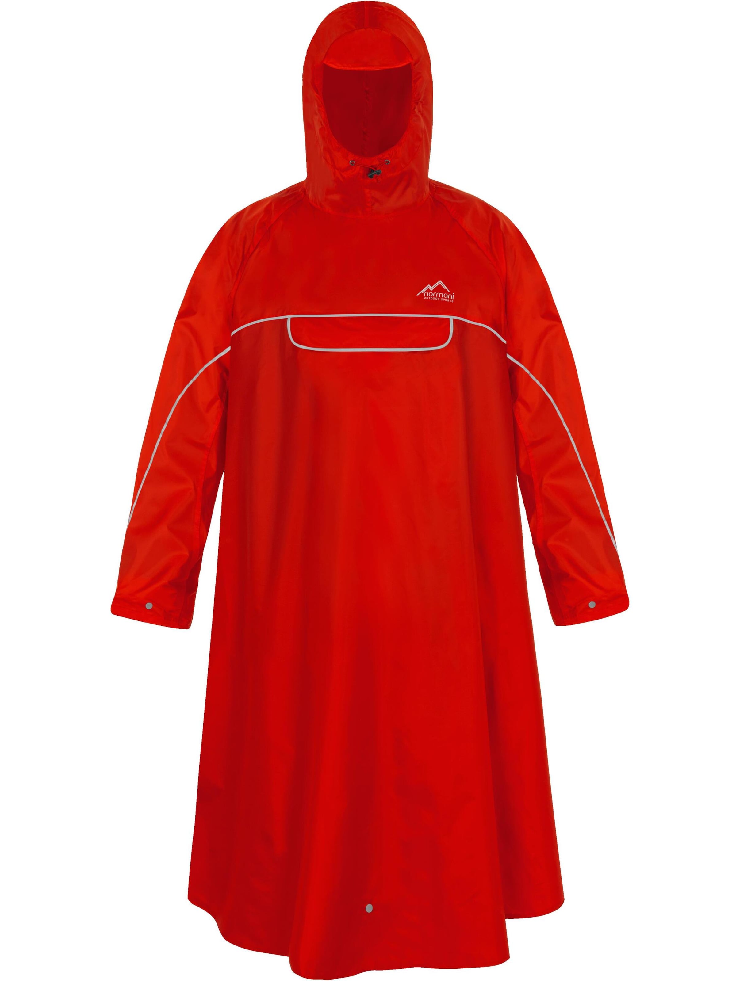 Veste outdoor 'Tutunendo' normani en rouge : devant