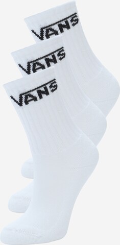 Calzino 'CLASSIC' di VANS in bianco: frontale