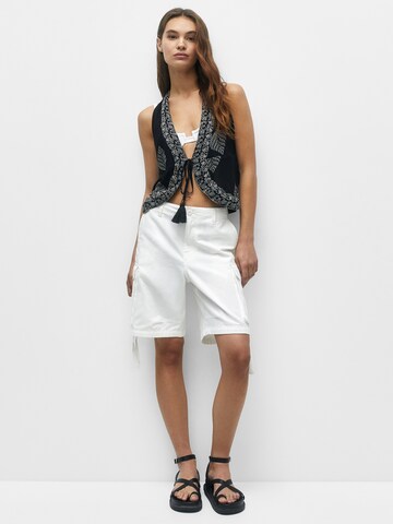 Pull&Bear Weste in Schwarz