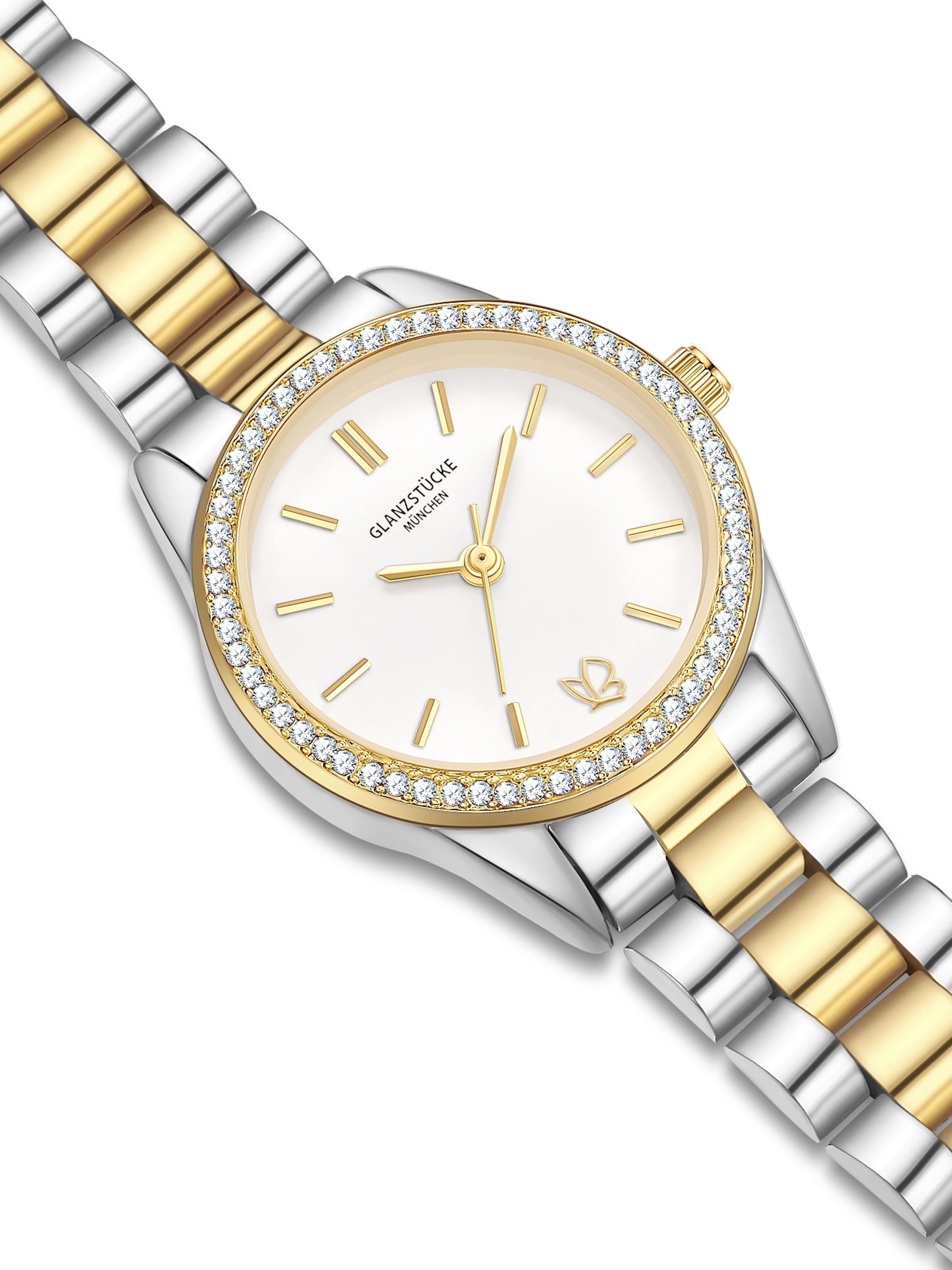 Glanzstücke München Analoguhr in Silber