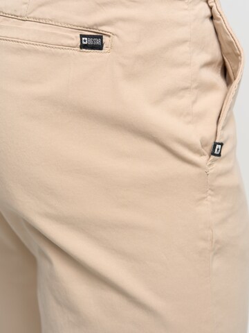 BIG STAR Tapered Chino Pants 'ERHAT' in Beige