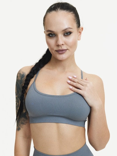 DRILLS Apparel Sports bra 'BLISS' in S in Smoke blue, Item view