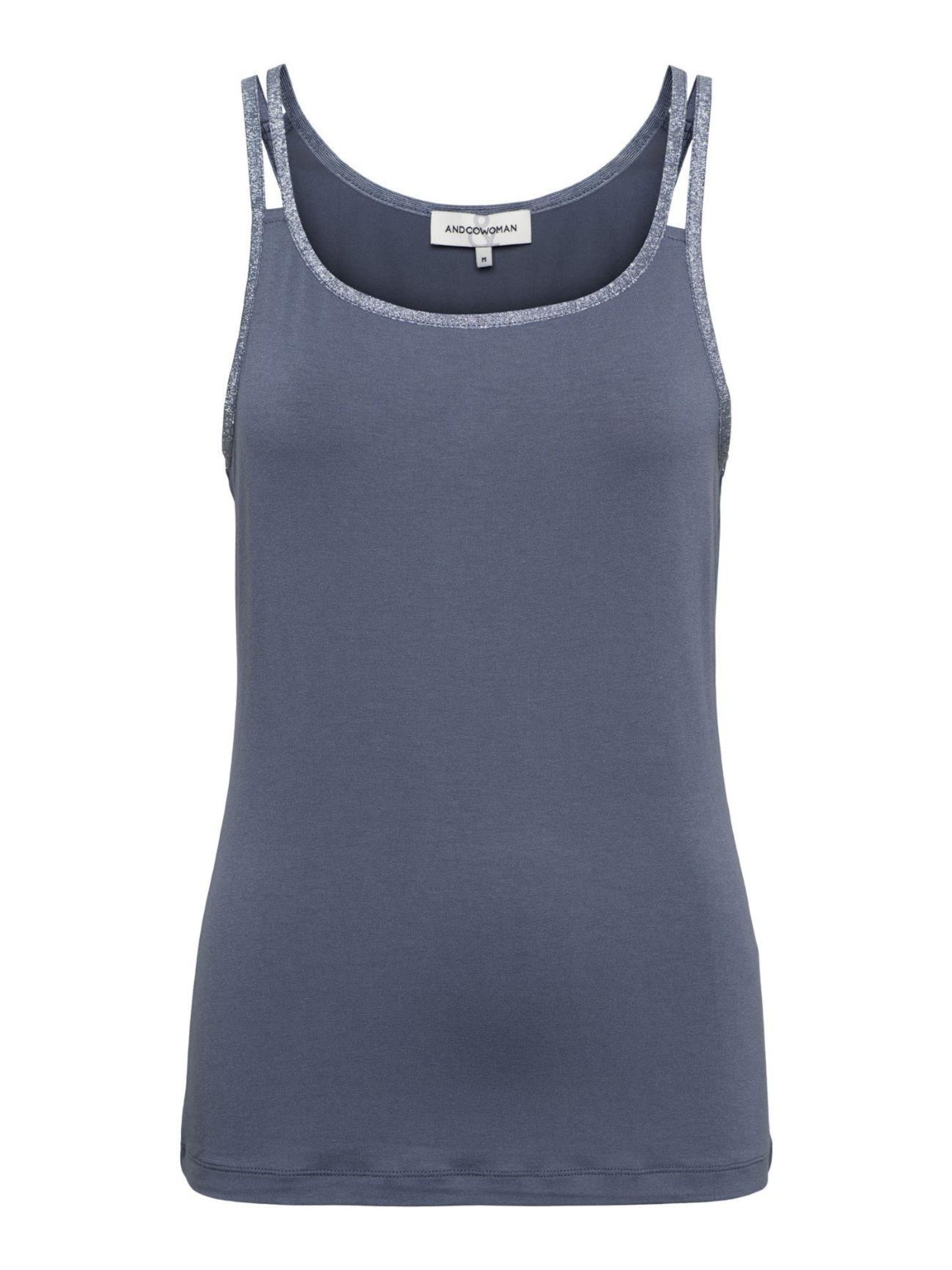 &co woman Top 'Selly' in Grey: front