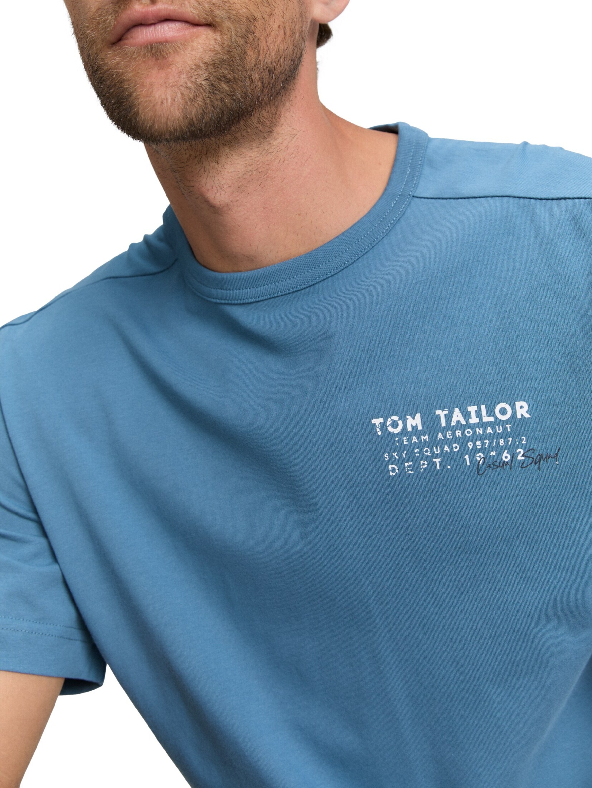 TOM TAILOR Shirt in Blue