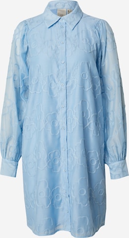 Robe-chemise 'FLORINA' Y.A.S en bleu : devant