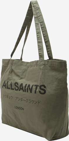 AllSaints - Shopper 'UNDERGROUND' en verde: frente