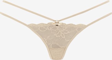 LASCANA String in Beige: voorkant